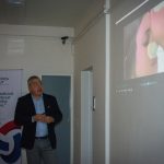 Ing. Paolo Petrelli přednáší na akci Modřanské odpoledne ve FortMedica